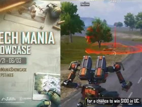 PUBG Mobile's Mech Mania Showcase: with $100 Prize