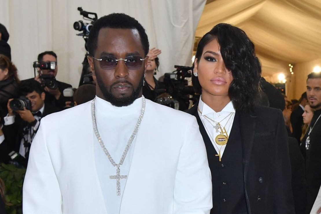 Sean Combs und Cassie Ventura im Jahr 2018. Bildnachweis: Angela Weiss/AFP/Getty Images