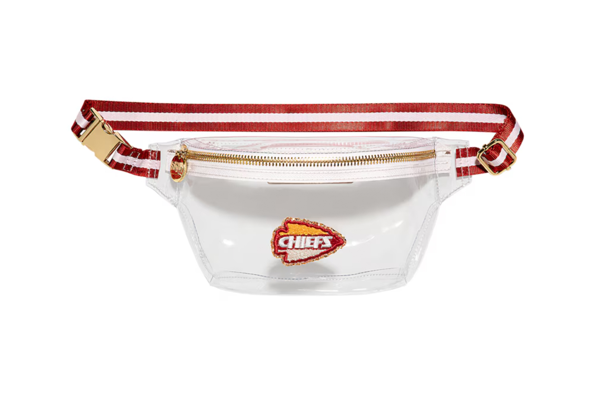 Stoney Clover Lane Kansas City Chiefs riñonera transparente