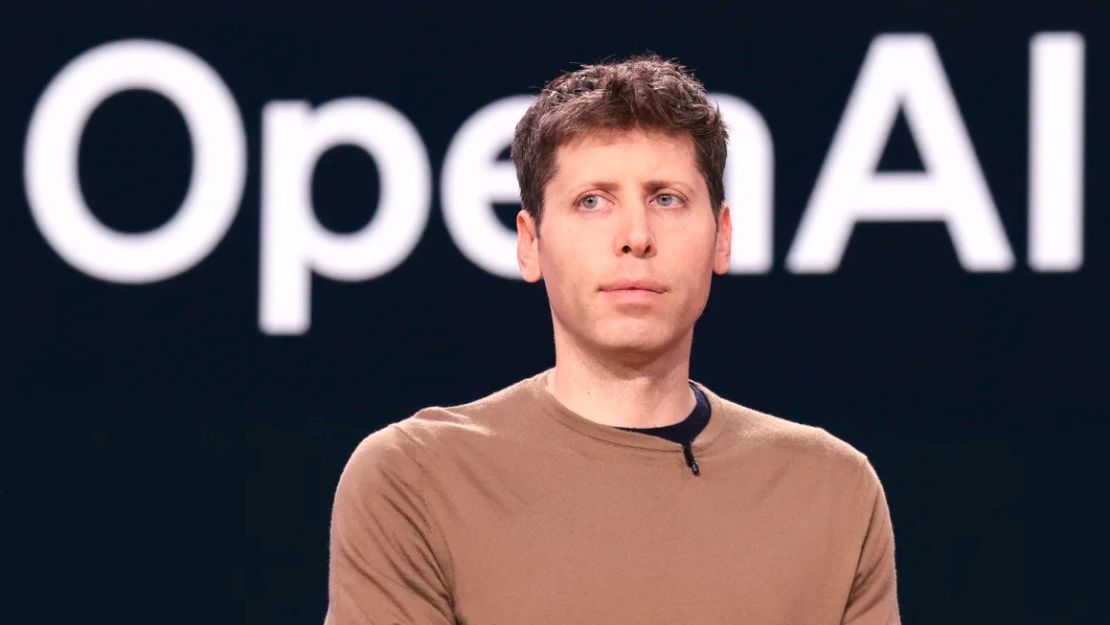 Sam Altman's OpenAI (pictured) takes on Google with a new search engine that uses the company's artificial intelligence technology.