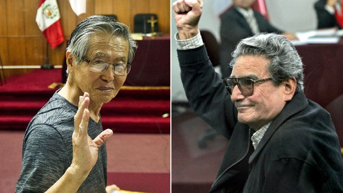 Fujimori and Guzmán before Justice