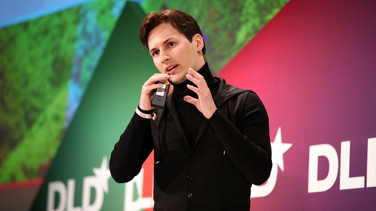 Pavel Durov CEO of Telegram, an application that has been said to be used by ISIS terrorists.