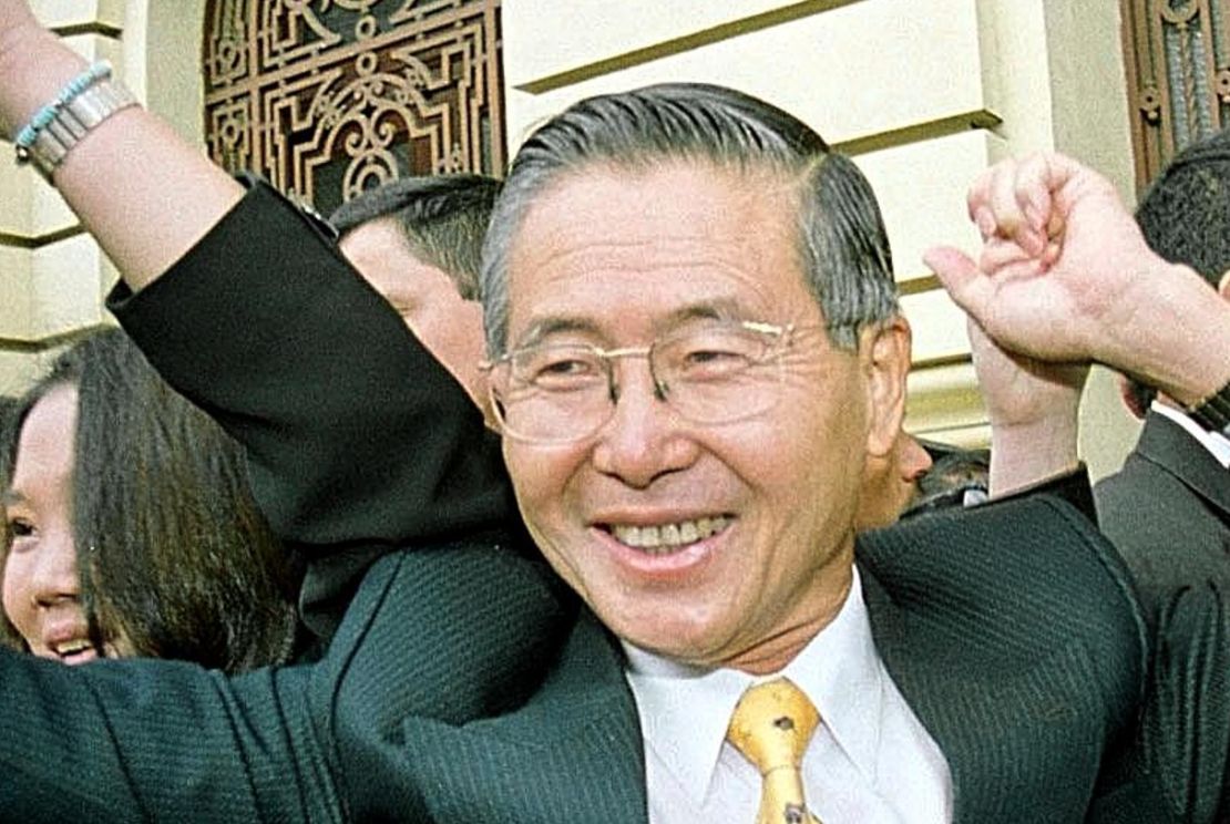 Alberto Fujimori in the year 2000